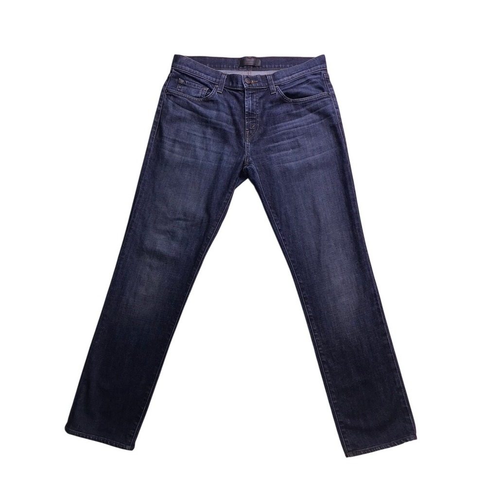 J Brand Tyler Slim Fit Jeans Mens 33 Blue Cuttlefish JB000171 Denim